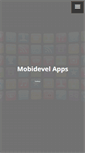 Mobile Screenshot of mobidevel.com
